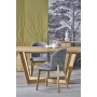 STÓŁ ROZKŁADANY 160 - 250 X 90 X 77 CM DĄB NATURALNY/DĄB NATURALNY